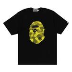 Футболки BAPE Radiation Camo Big Ape Head Tee «Black» 1