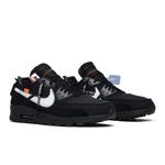 Кроссовки Off-White x Nike Air Max 90 'Black' 8
