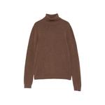 roll-neck ribbed-trim sweater 1
