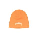 Шапка-бини Stussy Skullcap Chain Stitch Rolled Edge 'Оранжевый' 1