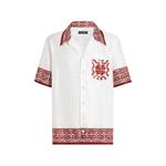Жаккардовая рубашка с принтом Majolica 1