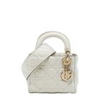 Сумка-сэтчел Mini Lambskin Cannage Lady Dior (2017 год) 1