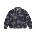 Джинсовые куртки Supreme Denim Trucker Jacket 'License Plate' 1
