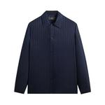 Овершерты Kith Crest Logo Long Sleeve Boxy Collared Overshirt 'Ноктюрн' 1