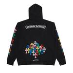 Худи Chrome Hearts Cross Hoodie 'Black/Multicolor' 2