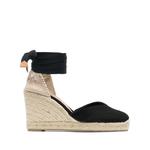 Эспадрильи на танкетке с завязками 1