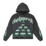 Худи Godspeed Overstimulation 2025 Hoodie 'Black Wash' 1