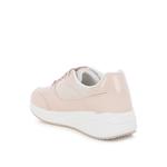 Chunky Mesh Lace Up Sneakers в розовом цвете 3