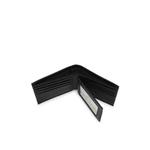 Мужской RFID-блокирующий би-фолд кошелек - черный 4