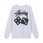 Свитеры Stussy Dice Crew 'Ash Heather' 2