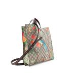 Convertible Soft Open Tote Tian Print GG Coated Canvas Tall satchel 1