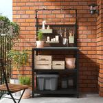 GRILLSKÄR кухонный остров с задней панелью 5