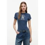 Футболка с коротким рукавом и круглым вырезом Garment Dye Crest - Th Mainline 1