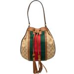 Сумка-хобо GG Canvas Web Rania Drawstring (2000-2015 годы) 1