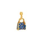 HABIB Oro Italia 916 Желтое золото Charm GCM91131023(BLU)(22K Gold) 2