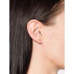 18K white gold stud diamond earring 2