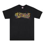 Футболки Supreme Paint Logo Tee 'Black' 1