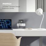 Momax 1-Charge Work Flow USB + 3-портовый T-образный адаптер 7