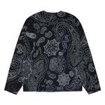 Свитеры Stussy Paisley Sweater 'Black' 2