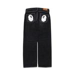 Джинсы BAPE Ape Head Relaxed Fit Denim Pants 'Black' 2