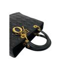 1990-2000 Large Lambskin Cannage Lady Dior satchel 2