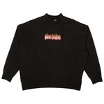 Свитеры Palm Angels Burning Logo Crewneck «Black/White» 1