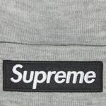 Бини Supreme x New Era Box Logo Beanie 'Heather Grey' 3