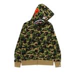 Толстовки на молнии BAPE ABC Camo Shark Full Zip Hoodie 'Green' 1