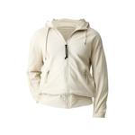 Diagonal Raised fleece lens hooded sweatshirt 1