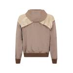 zip-up panelled hooded jacket 2
