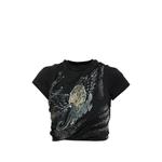 T-Wincy rhinestone-embellished top 1
