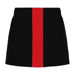 Низы Ferragamo Contrasting Panel Mini Skirt 'Black' 1