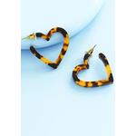 Серьги-заявления Obsession Classic с леопардовым принтом — Love 3