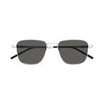 Saint Laurent Square Sunglasses 'Серебристый/Серый' 1