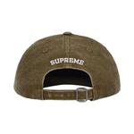 Кепки Supreme Pigment Coated Canvas S Logo 6-Panel 'Olive' 2