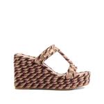 Босоножки Rockstud 90 на танкетке 1