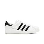 Кроссовки Prada x adidas Superstar 'Белый Черный' 1