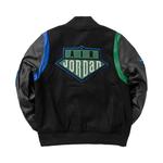 Варсити-куртки Air Jordan x Aleali May Varsity Jacket 'Black/Game Royal/Pine Green' 2