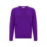 V-neck cashmere sweater 1