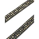 stud-embellished leather belt 3