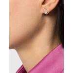 Серьги-гвоздики Rose из желтого золота с бриллиантами 2