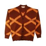Кардиганы Marni Intarsia Argyle Cardigan 'Нуга' 1