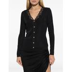 lace-trim button-up cardigan 3