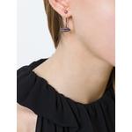 Серьга Lips Piercing из желтого золота с сапфирами 2