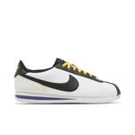 Кроссовки Nike Cortez Basic Leather «White Black Amarillo» 1