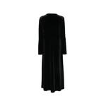 velvet V-neck maxi dress 2