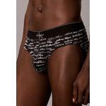 Графические микроволоконные трусы-слипы с монограммой - Calvin Klein Нижнее белье 3