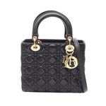 Сумка-сэтчел Cannage Lady Dior среднего размера (2010-2026 годы) 1