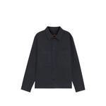 regular-fit stretch-cotton denim shirt 1