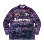 Рубашки и топы Supreme Waves Zip Pullover 'Purple' 1